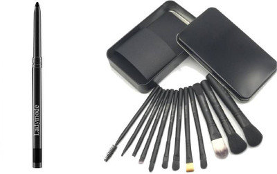 

Ladymode Eye Kajal & Makeup Brush(Set of 2)