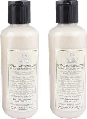 

Vashu Herbal Aloevera Hair Conditioner set of 2(420 ml)