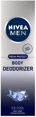 

Nivea Men Fresh Protect Ice Cool Deodorizer Body Spray - For Men(120 ml)