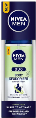 

Nivea Duo Summer Fresh Deodorant Spray - For Men(100 ml)