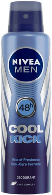 Nivea Men Cool Kick Deodorant Spray - For Men(150 ml)