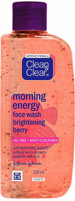 Clean & Clear Morning Energy Berry100 ml (Pack of 3) Face Wash(300 ml)