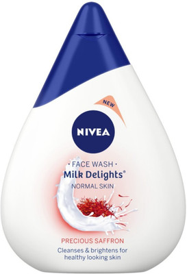

Nivea Milk Delights Precious Saffron For Normal Skin Face Wash(50 ml)