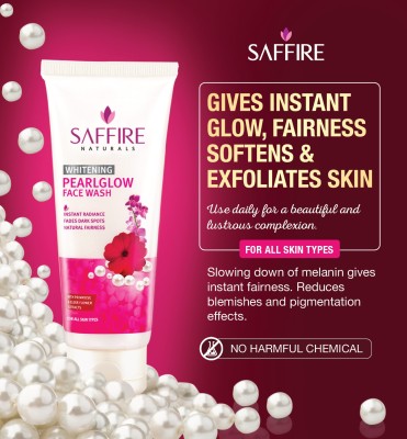 

Saffire Pearl Glow Face Wash (pack of 3) Face Wash(180 g)