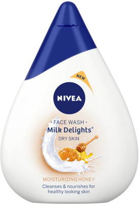 

Nivea MILK DELIGHTS FACE WASH MOISTURIZING HONEY FOR DRY SKIN Face Wash(50 ml)