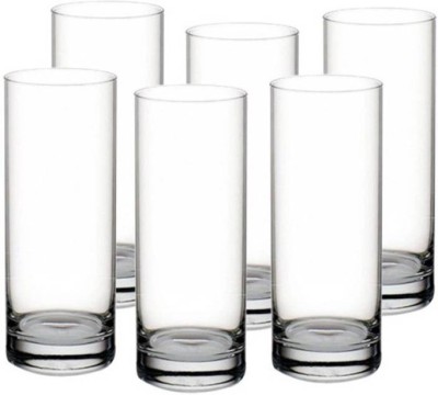 NOGAIYA (Pack of 6) PRT 135 Glass Set Water/Juice Glass(200 ml, Glass, Clear)