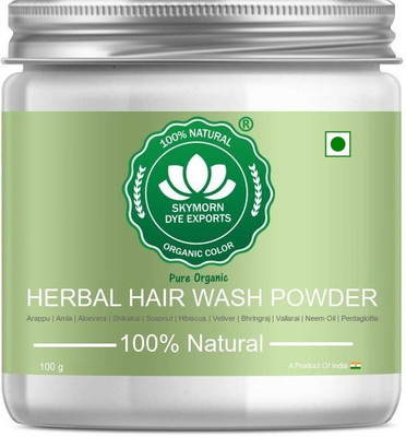 

SkyMorn 100% Organic Hair Wash Powder (Dry Shampoo)(100 g)