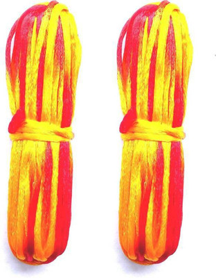 Shri Ji Collection Ozimo Combo Silk Mauli - Kalawa - Raksha Sutra Red & Yellow ( 6 Mtr )