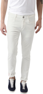 Halogen Slim Men White Jeans