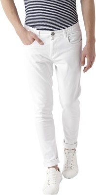 Halogen Skinny Men White Jeans