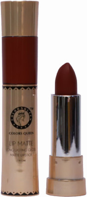 

colors queen long lasting 2 in1 mattee lipstick ( MAHROON )(MAHROON)