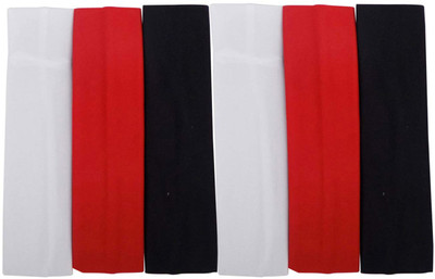 

Fully Head Band For Facial, Yoga, Workout, For Women And Girls, Multicolour Makeup Headband
