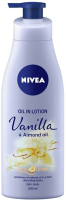 

Nivea Vanilla and Alomond Oil in Lotion(200 ml)