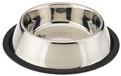 

smarty BOWL Stainless Steel Pet Bowl(300 ml Silver)