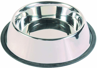 

Pets Foster PF201XS Round Steel Pet Bowl(200 ml Steel)