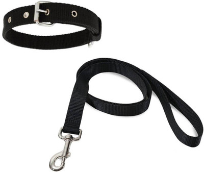 

S.Blaze GOOD QUALITY 1 INCH BLACK BORDER DESIGNED BLACK DOG COLLAR BELT , 1.5M-2M LENGTHY Dog Collar & Leash 001 Dog Collar & Leash(, MULTI COLOR