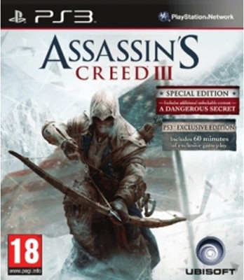 

PS3 Assassin's Creed III Special Edition(Action Adventure, for PS3)