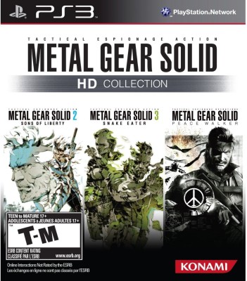 

PS3 Metal Gear SOlid HD Collection (HD Collection)(Action Adventure, for PS3)
