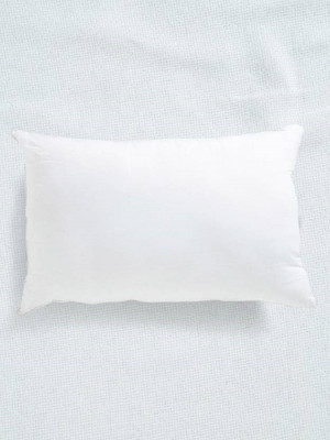 Changers Polyester Fibre Solid Sleeping Pillow Pack of 1(White)