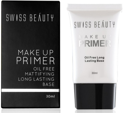 

Swiss Beauty Make up Primer Oil Free Mattigying Long Lasting Base Primer - 30 ml(Multicolor)