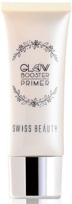 

Swiss Beauty Professional Glow Booster Primer Radiant Finish Skin Natural & Healthy Glow Primer - 35 ml(tRANSPARENT)