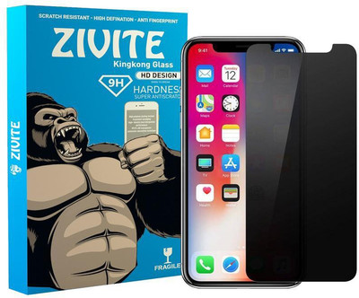 ZIVITE Tempered Glass Guard for Apple iPhone XS(Pack of 1)