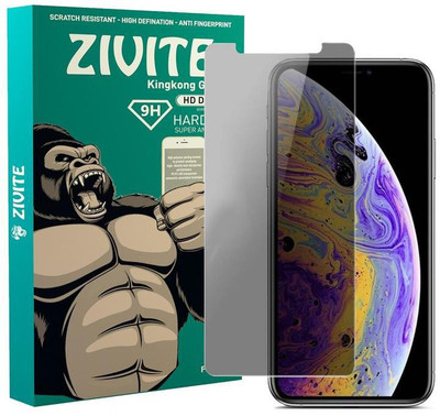 ZIVITE Tempered Glass Guard for Apple iPhone XS Max(Pack of 1)