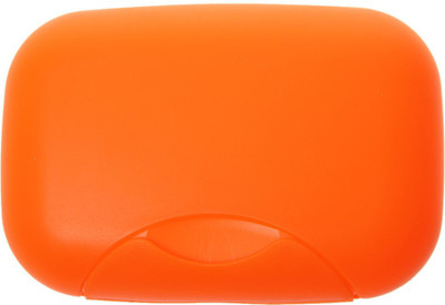 JETWAL Plastic Travel Soap Holder Organizer Box Case.(Orange)