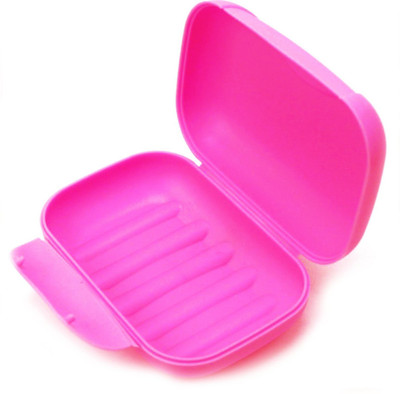 

JETWAL Plastic Travel Soap Holder Organizer Box Case. :::::::Color=Multi(Purple)