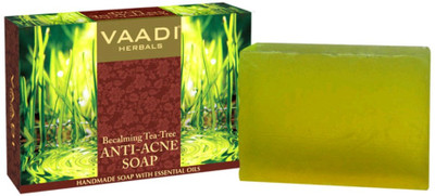 

Vaadi Herbals Becalming Tea-Tree Anti-Acne Soap(75 g)