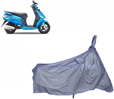 HOLME'S Two Wheeler Cover for Hero(Maestro Edge, Silver)