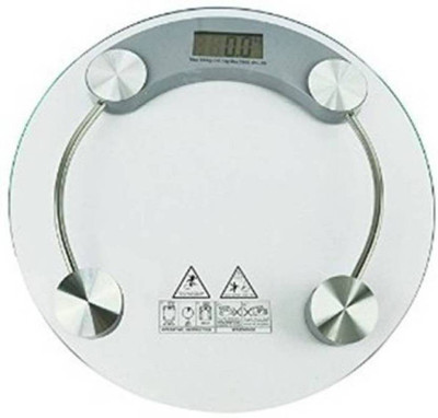 

Varun enterprises KA_2003_WEIGHT_ROUND_GLASS_SCALE Weighing Scale(White)