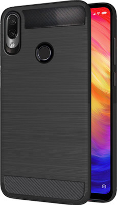 Flipkart SmartBuy Back Cover for Mi Redmi Note 7, Mi Redmi Note 7 Pro, Mi Redmi Note 7S(Black, Rugged Armor, Pack of: 1)