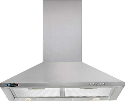 

Kitchnx AVIATOR ECO DLX 60 Wall Mounted Chimney(Silver 1000 CMH)