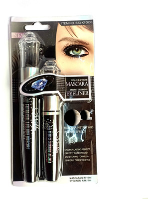

MN liner and mascara combo kit waterproof longlasting(Set of 2)