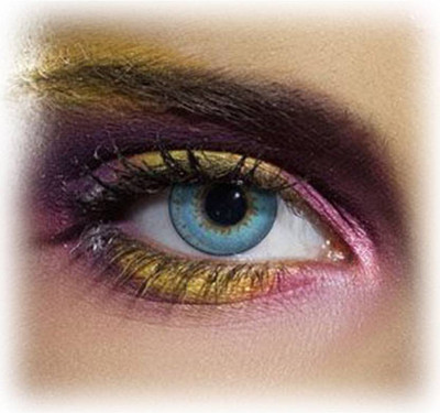 

colour perfection Aqua 3 Tone Contact Lenses-Without Power Quaterly Contact Lens(0.00, Aqua, Pack of 2)