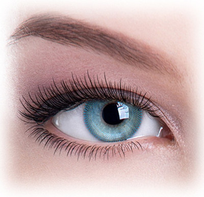 

Colour Perfection Light Blue Colorways Contact Lenses / WITH OUT POWER Quaterly Contact Lens(0, Light Blue, Pack of 1)