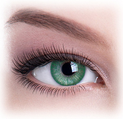 

Colour Perfection Dark Green Perfection Color Contact Lenses - WITH OUT POWER Quaterly Contact Lens(0.00, Dark Green, Pack of 2)