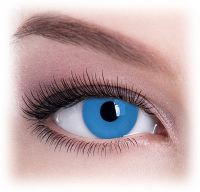 

Colour Perfection Royal Blue Crazy Contact Lenses-With out power Quaterly Contact Lens(0.00, Blue, Pack of 2)