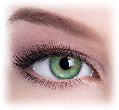 

Colour Perfection Green Color Attraction Contact Lenses(WITH OUT POWER) Quaterly Contact Lens(0, Green, Pack of 1)