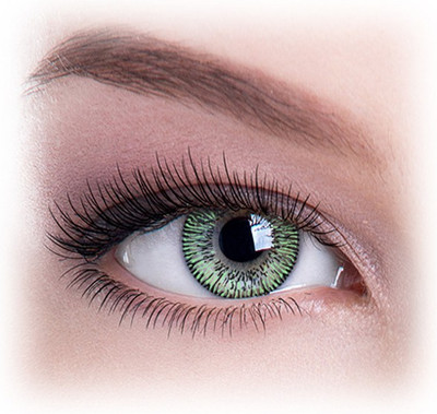 

Colour Perfection Light Green Enhance Contact Lenses/With our power Quaterly Contact Lens(0.00, Light green, Pack of 2)