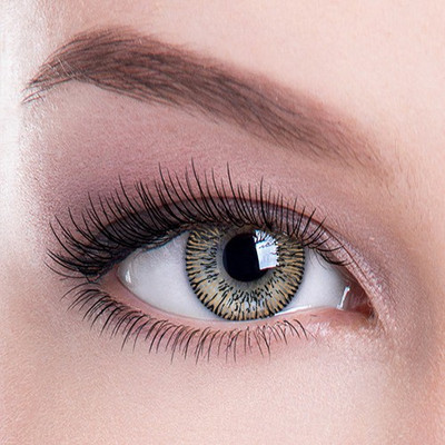 

Colour Perfection Light Enhance Contact Lenses/With out power Quaterly Contact Lens(0.00, Light Hazel, Pack of 2)