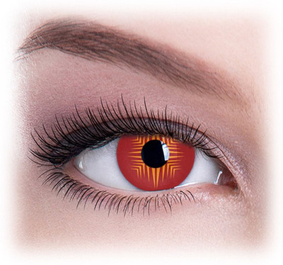 

Colour Perfection Ultron Crazy Contact Lenses- With out power Quaterly Contact Lens(0.00, Red, Pack of 2)