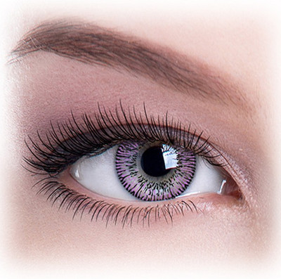 

Colour Perfection Violet Enhance Contact Lenses/With out power Quaterly Contact Lens(0.00, Violet, Pack of 2)