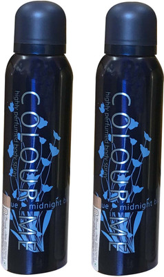 colour me MIDNIGHT ( PACK OF 2) Perfume Body Spray - For Women(150 ml, Pack of 2)