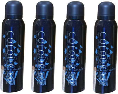 

colour me MIDNIGHT ( PACK OF 4) Perfume Body Spray - For Women(150 ml, Pack of 4)