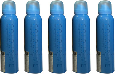 

colour me SKY BLUE ( PACK OF 5) Perfume Body Spray - For Women(150 ml, Pack of 5)