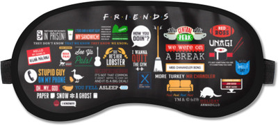 

Mc Sid Razz Friends TV Series Infographic Sleep Eye Mask(1 ml)