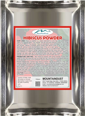

MOUNTAINDUST HIBISCUS FLOWER POWDER 100g (100 g)(100 g)