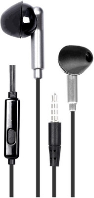 Zebronics Attraction Wired Headset(Black, Wired in the ear)